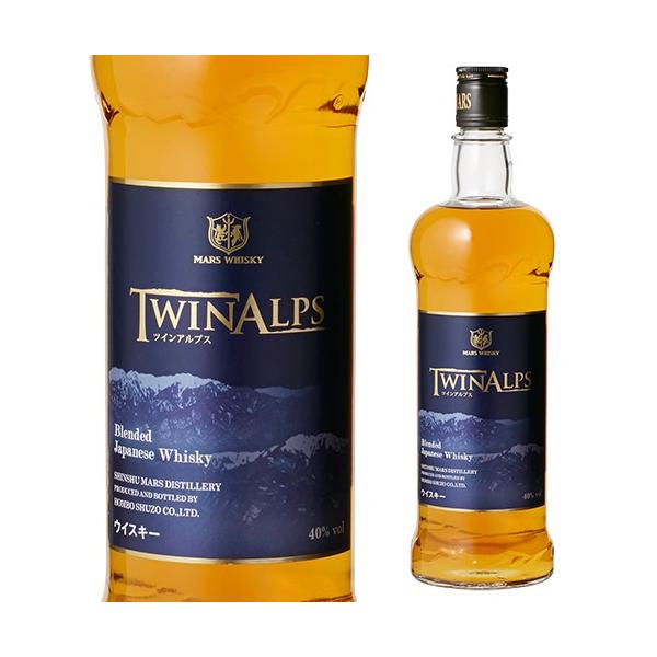 他サイト： ツインアルプス 40度 750mlジャパニーズ ウイスキー ブレンデッド twin alps japanese whisky 長Sの商品画像