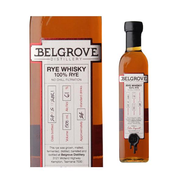 ベルグローブ ライウイスキー カスクストレングス 61度 ウイスキー ベルグローブ ライカスクストレングス 500ml 61度