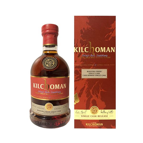 キルホーマン 100%アイラ マディラカスク Y'Sカスク 58％ ウイスキー キルホーマン 100％ アイラ2 2012 マディラホグスヘッド Ys