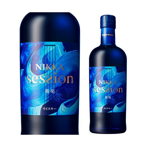 他サイト： ニッカ セッション 700ml 43度 ジャパニーズ ウイスキー ブレンデッドモルト 奏楽  nikka session japanese whisky 長Sの商品画像
