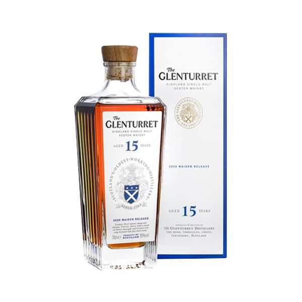 予約) ウイスキーザ グレンタレット 15年 55度 700ml ハイランド 