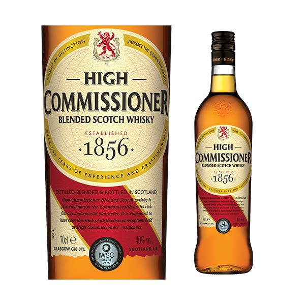 ウイスキー ハイコミッショナー 700ml 40度 日本初上陸 販売数量 イギリス3位 スコッチ ウイスキー ブレンデッド scotch whisky 長S