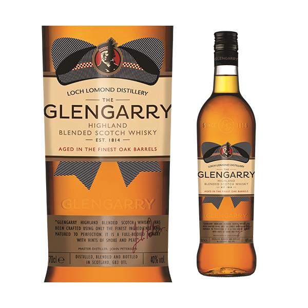 グレンガリー 700ml 40度 スコッチ ウイスキー スモーキー ピート ブレンデッド ロッホローモンド蒸溜所 glengrry scotch whisky 長S