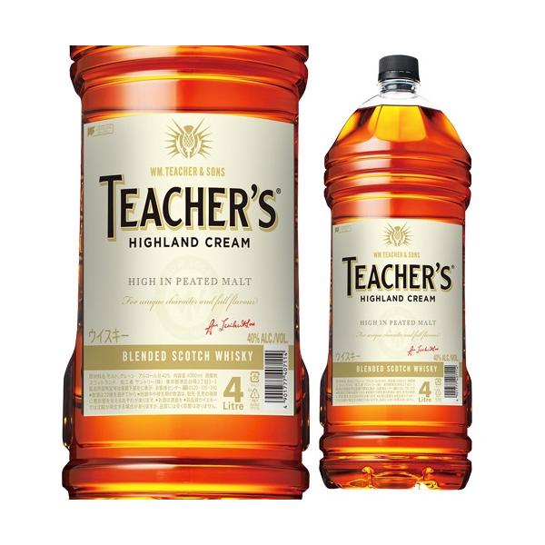 こだわり抜いたモルトウイスキーのブレンド比率を高めることにより、独特のさわやかなスモーキーフレーバーを持ち合わせたウイスキー。色合いは、美しい黄金の輝き。最後は、豊かな風味の爽やかな余韻を残す。商品名:ティーチャーズ内容量:4000mlアル...