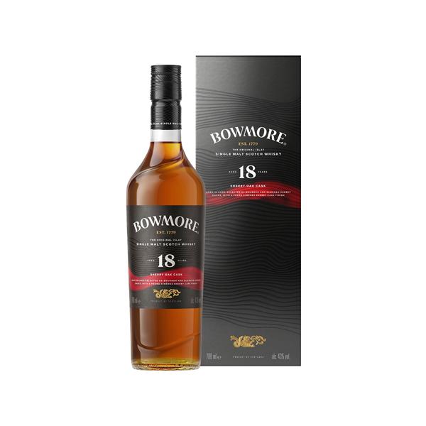BOWMORE 23年 アイラシングルモルトスコッチウイスキー 700ml ボウモア シェリー 18年 700ml 43度 正規 ウイスキー スコッチ