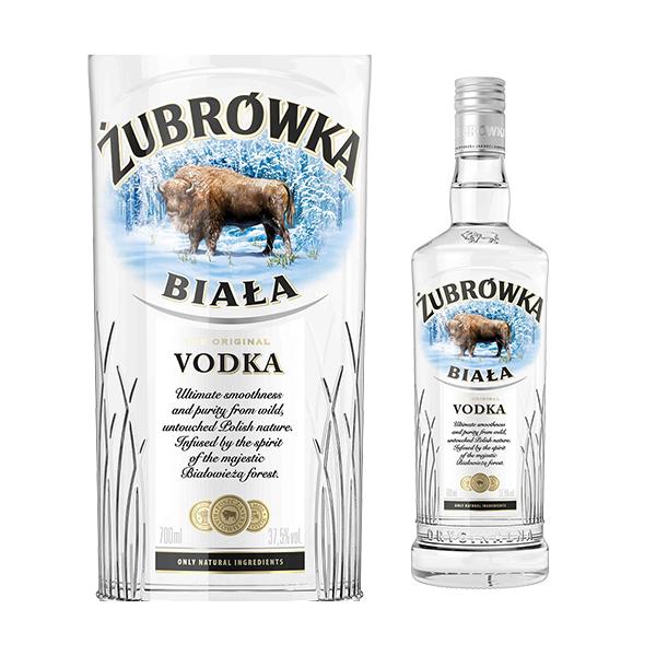 ズブロッカ クリアは「ビアウォヴィエジャの冬」をイメージしたクリスタルクリアなウオッカです。ビヤリストック蒸留所で7回蒸留され、チャコール（炭）、セルロースに加え「プラチナ」を使ったフィルタレーションを行うことによって、より雑味のないクリア...