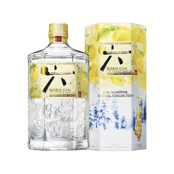 9/25 P+3％ 数量限定 サントリー ROKU ＜六＞ YUZU YUKIMI EDITION