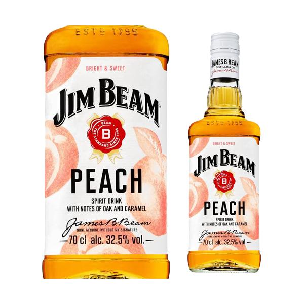 ジムビームピーチ 700ml 32.5度 サントリー バーボン リキュール JIM
