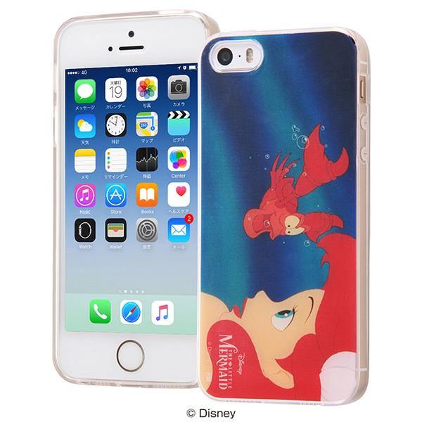 Iphone Se 5s 5 ケース ディズニー 名場面シリーズ Tpuケース 背面パネル リトルマーメイド8 イングレム Disney Y ケース フィルムのwhitebang 通販 Yahoo ショッピング