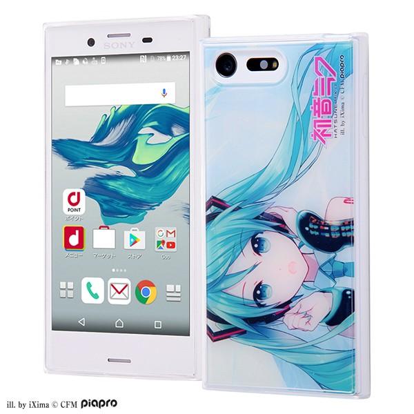 Xperia X Compact 初音ミク Tpuケース 背面パネル ミク ブルー ケース フィルムのwhitebang 通販 Yahoo ショッピング