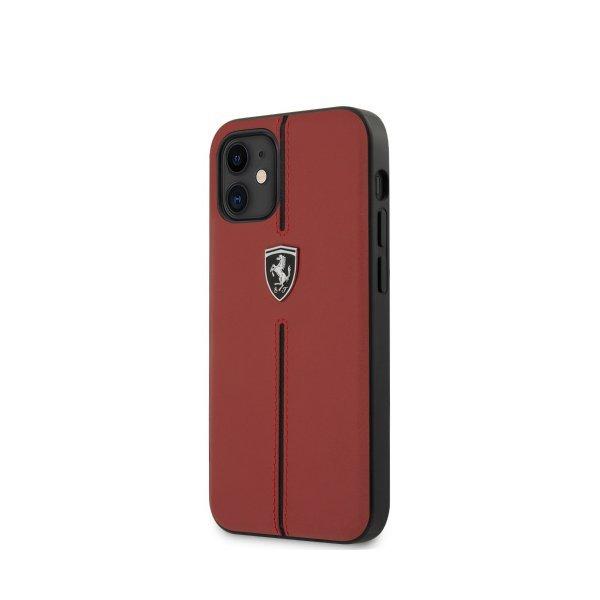 SCUDERIA FERRARI 本革 iPhone 12 mini ケース Ferrari（フェラーリ） iPhone 12 ケース 手帳型 本革 iPhone12mini