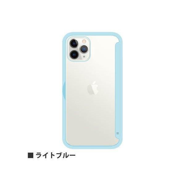 Iphone12 Iphone12pro ケース カバー 耐衝撃 ブルー 青 水色 クリア 透明 スタンド機能 収納 シール メモ 写真 ストラップ Showcase ショーケース アイフォン Glm ケース フィルムのwhitebang 通販 Yahoo ショッピング