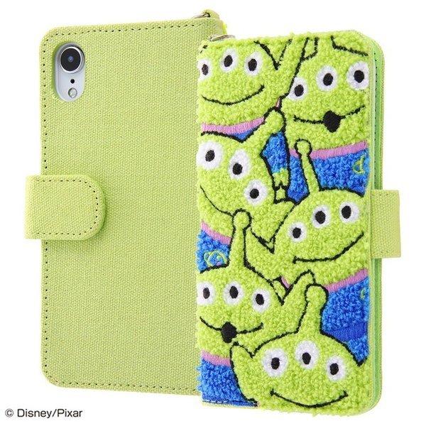 イングレム Iphone Xr ディズニー ピクサーキャラクター サガラ刺繍 手帳型ケース 帆布 トイ ストーリー エイリアン Is Dp18sgr1 Alの価格と最安値 おすすめ通販を激安で
