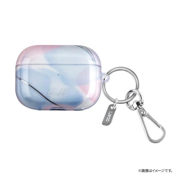 AirPods Pro 2 ケース かわいい おしゃれ クリア カラビナ キーリング