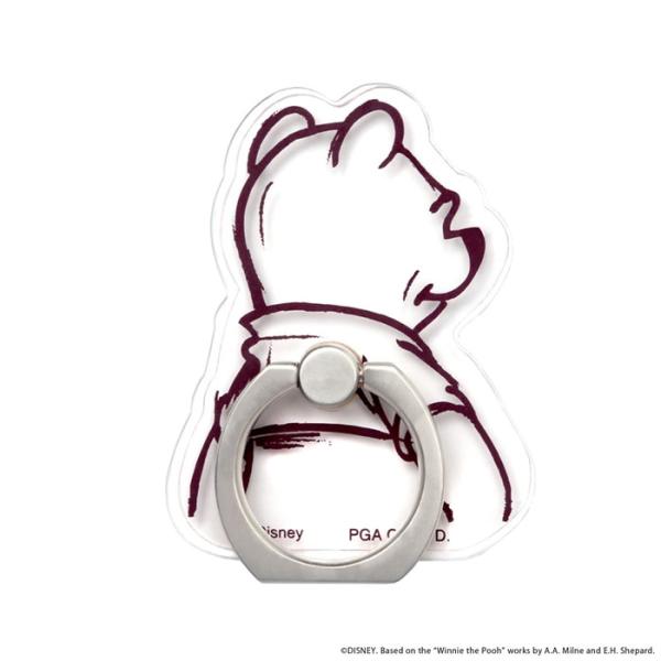 【くま】プリンタ 楽天市場】多機種対応 ディズニー くまのプーさん スマホ リング