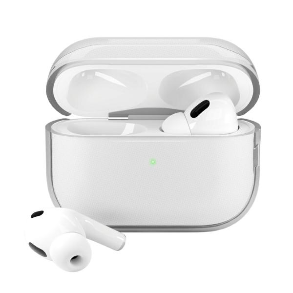 AirPods Pro 第2世代 ソフトケース クリア : ケース&フィルムの