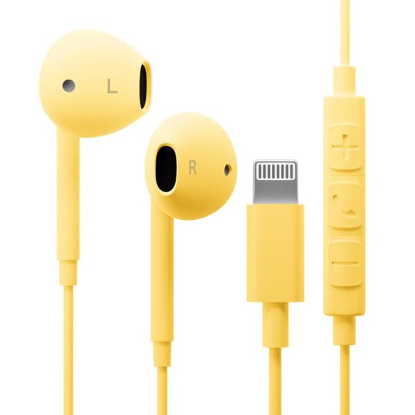 イエロー ワイヤレスイヤホン 充電ケース付き 51t2TYSEeyL._UF350,350_QL80_.jpg