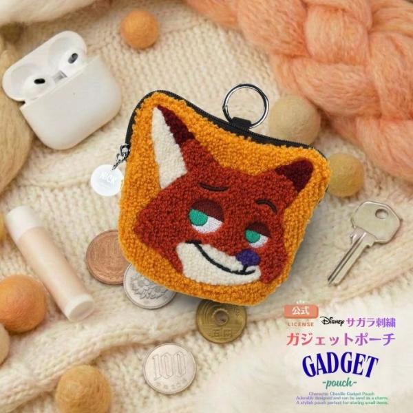 ディズニー ポーチ ニック かわいい キャラクター 小物入れ ガジェット