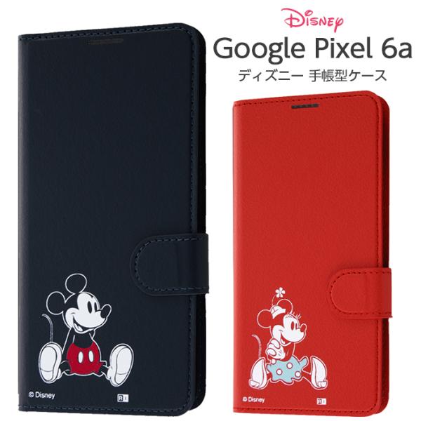 Disney（ディズニー） Pixel6a ケース 手帳型 Google Pixel 6a 保護