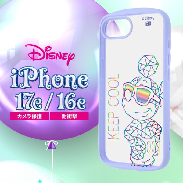 iPhone17e ケース クリア ミッキー iPhone16e アイフォン 17e 16e ディズニー キャラクター かわいい 耐衝撃 カメラ保護 丈夫 ソフト スマホケース 可愛い 透明