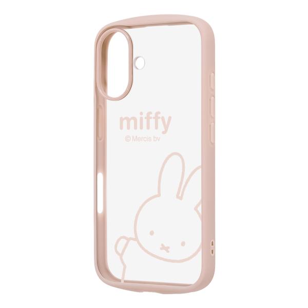 iPhone 16 ケース ミッフィー クリア iPhone16 アイフォン16 キャラクター かわいい おしゃれ miffy 傷に強い 背面クリア カバー スマホケース スマホカバー