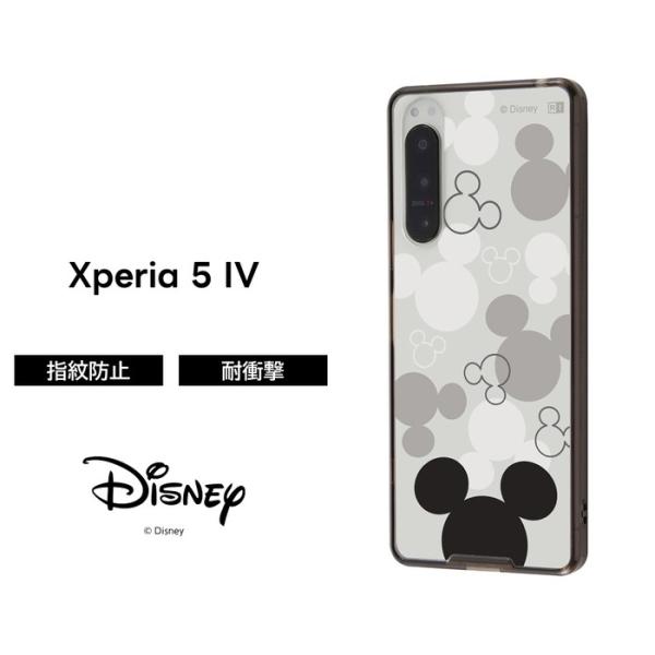 Disney（ディズニー） Xperia5IV ケース ミッキー クリア 透明 Xperia