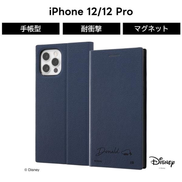 Iphone12 Iphone12 Pro ケース 手帳型 ディズニー キャラクター 耐衝撃 手帳型レザーケース サイドマグネット ドナルドダック Rt Dp27tbc7 Dd ケース フィルムのwhitebang 通販 Yahoo ショッピング
