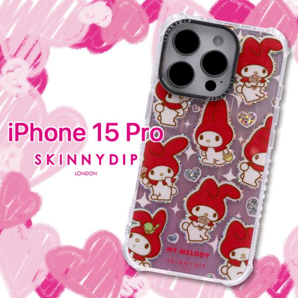 iPhone15Pro ケース サンリオ Sanrio マイメロディかわいい クリア