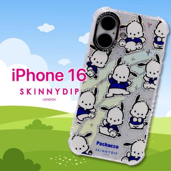 SKINNYDIPサンリオキャラクターズ第2弾iPhone16ケース.ストラップ SKINNYDIPサンリオキャラクターズ第2弾iPhone16ケース.ストラップ