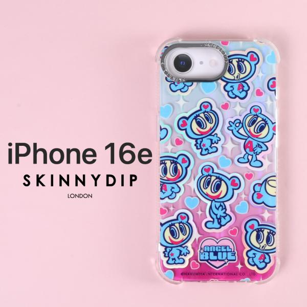 iPhone 16e ケース エンジェルブルー キャラクター iPhone16e