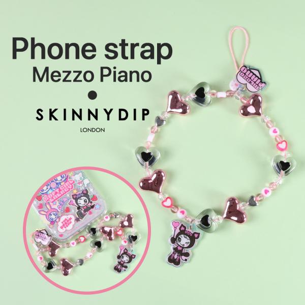 スマホストラップ メゾピアノ キャラクター デビリーちゃん かわいい