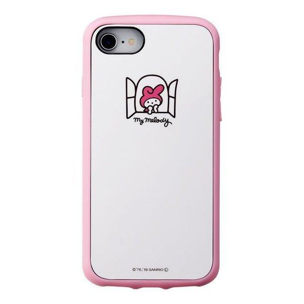 Iphonese2 Iphone8 Iphone7 ケース サンリオ キャラクター フィルム付き マイメロディ Ijoy Mmワンポイント 耐衝撃 Sun ケース フィルムのwhitebang 通販 Yahoo ショッピング