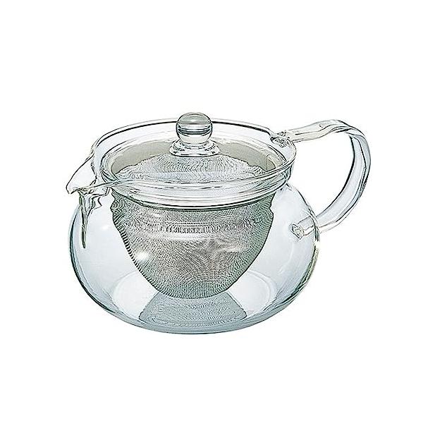 HARIO(ハリオ) 茶茶急須 丸 実用容量450ml 耐熱ガラス プレゼント ギフト 贈り物 CHJMN-45T