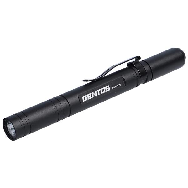 GENTOS(ジェントス) 懐中電灯 小型 LED ペンライト 単4電池式 200ルーメン SNM-142D ハンディライト フラッシュライト