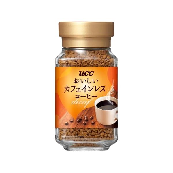 お・い・し・いカフェインレス UCC おいしいカフェインレスコーヒー インスタントコーヒー 45g