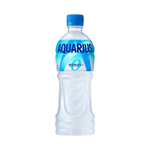 [熱中症対策] アクエリアス ゼロ 500ml PET ×24本