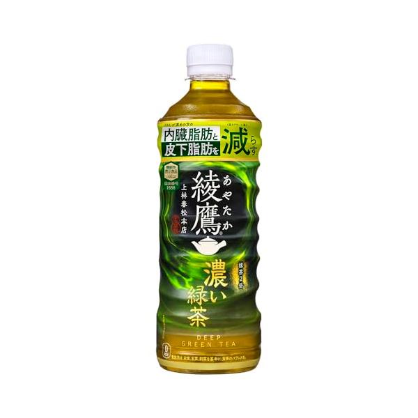 コカ・コーラ 綾鷹 濃い緑茶 525mlPET ×24本 [機能性表示食品]