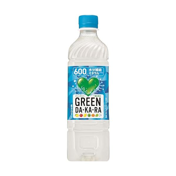サントリー グリーンダカラ スポーツドリンク ペットボトル (冷凍兼用) (熱中症対策) 600ml ×24本