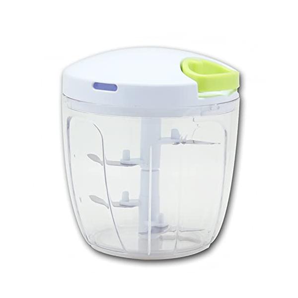 ケイ・アンド・エー みじん切り器・チョッパー ホワイト 900ml ぶんぶんチョッパー5 BBC-21