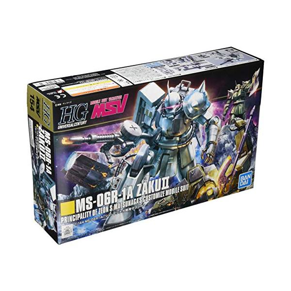 HGUC 1/144 MS-06R-1A シン・マツナガ専用ザクII (MSV)