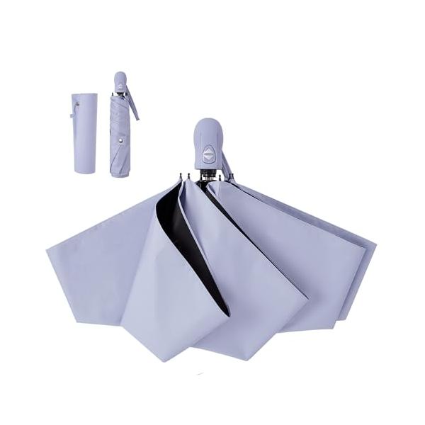 konciwa 超軽量 199g UVカット率 100 遮光率100% 日傘 折りたたみ ワンタッチ自動開閉 完全遮光 晴雨兼用 レディース コンパ