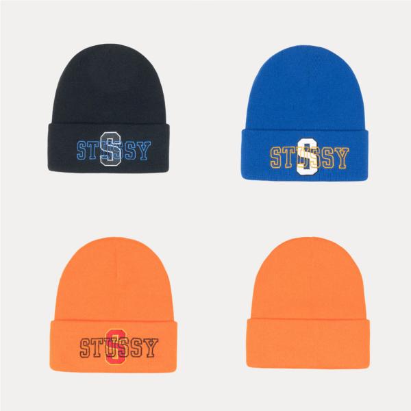 stussy ビーニー ☆送料 関税込☆Stussy☆SPORT JACQUARD SKULLCAP BEANIE☆Black