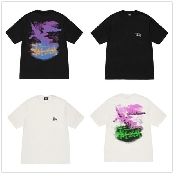 ★【STUSSY】★FALLEN ANGEL PIGMENT DYED TE.E★Tシャツ★ Buy Stussy Fallen Angel Pigment Dyed Tee 'Black' - 1904957US