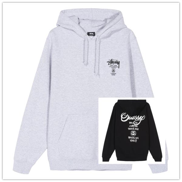 STUSSY ステューシー WORLD TOUR HOODie  パーカー フード フーディ トップ...