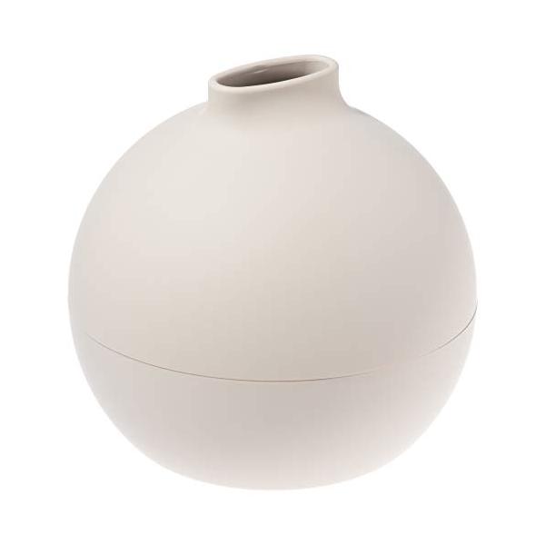 他サイト： ペーパー ポット ティッシュ ケース ホルダー 日本製 トイレットペーパー 収納 にも使える おしゃれ かわいい アイボリー 取り出しやすい 丸の商品画像