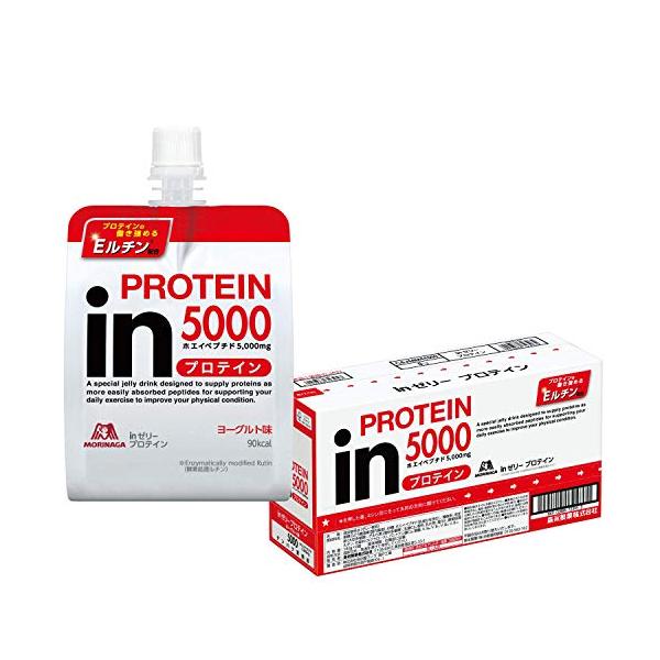inゼリー プロテイン5g ヨーグルト味 (180g×6個) プロテイン inゼリー プロテイン5g ヨーグルト味 (180g×6個) プロテイン