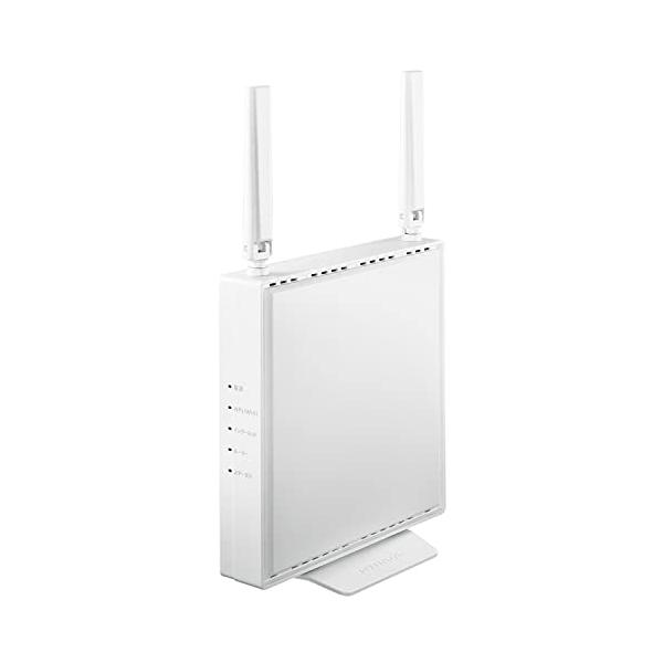 他サイト： アイ・オー・データ 日本メーカー WiFi 無線LAN ルーター 11ax 最新規格 Wi-Fi6 AX1800 1201+574Mbps 可動の商品画像