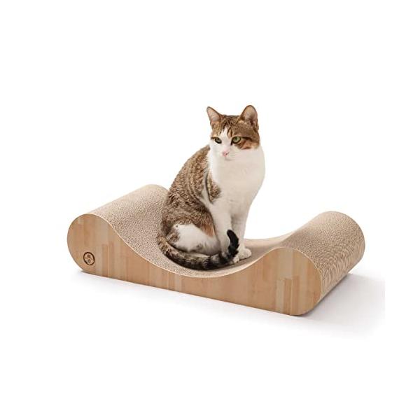 他サイト： 猫壱 バリバリベッド (L カール ライトブラウン)の商品画像