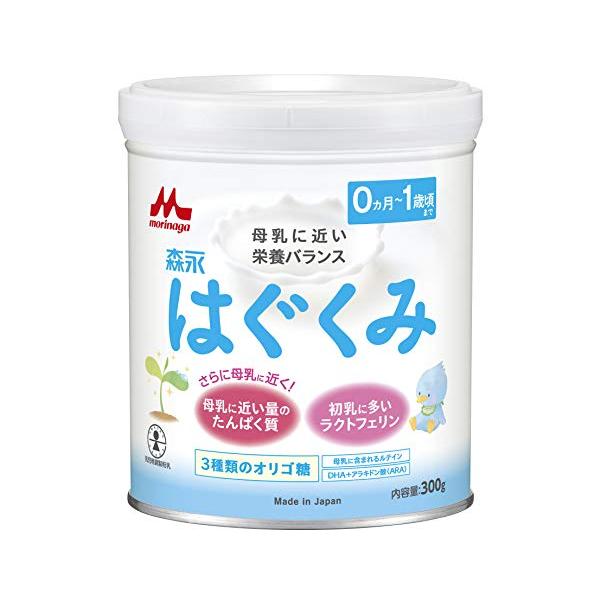 単品-/300g × 1個/-・Size:300g × 1個・パッケージ個数:1・原産国:日本・【0ヶ月の新生児~1歳頃までのベビーミルク】はぐくみは、全国の産婦人科でも使われている粉ミルクです。離乳食にも活用できます。※ミルクを作る前には...