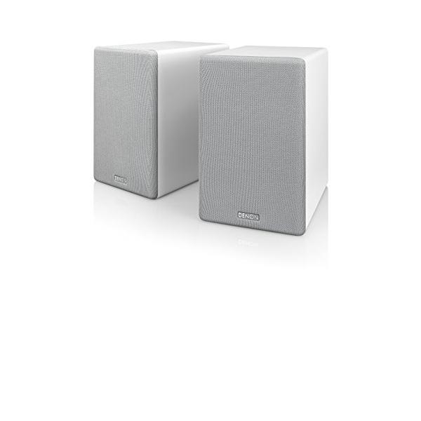 DENON SC-N10 ホワイト スピーカー デノン Denon SC-N10 ブックシェルフスピーカー 2ウェイシステム